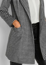 Manteau à motif pied-de-poule avec teneur en laine, bpc selection premium