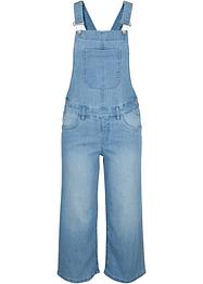 Salopette en jean confort stretch, Wide, John Baner JEANSWEAR