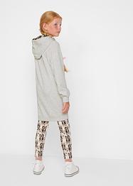 Sweat à capuche fille + legging (Ens. 2 pces.), bpc bonprix collection