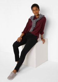 Jean ultra-stretch avec taille confortable rayée, Slim Fit, bpc bonprix collection