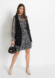 Robe en mousseline avec fond de robe, taille courte, BODYFLIRT