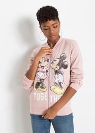 Gilet sweat avec imprimé Mickey Mouse, Disney