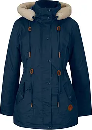 Parka rembourrée avec bordure sherpa, bonprix