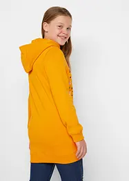 Sweat-shirt à capuche fille en coton, bonprix