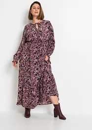 Robe longue imprimée, bonprix