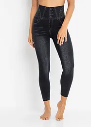 Legging sculptant sans coutures imitation jean, effet sculptant fort, bpc bonprix collection