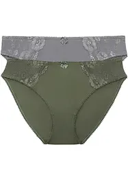 Lot de 2 slips avec dentelle, bonprix