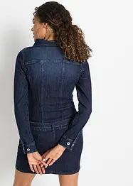 Robe en jean avec ceinture, bonprix