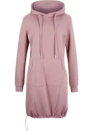 Robe sweat à capuche et élastique à la base, bpc bonprix collection