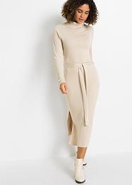Robe en maille avec ceinture à nouer, BODYFLIRT