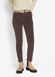 Pantalon skinny en velours côtelé extensible, bonprix