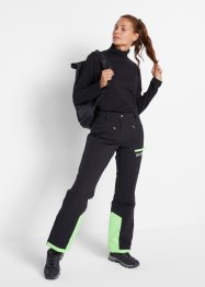 Pantalon de ski thermo fonctionnel avec pare-neige, étanche, Straight, bpc bonprix collection