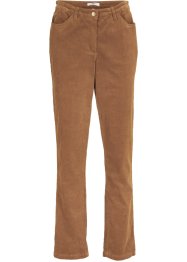 Pantalon stretch en velours côtelé, Straight, bpc bonprix collection