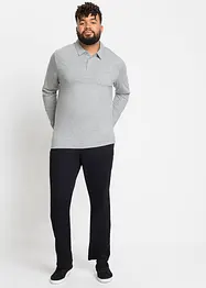 Lot de 2 polos à manches longues, bonprix