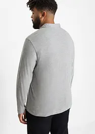 Lot de 2 polos à manches longues, bonprix