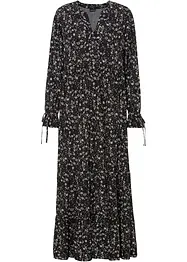 Robe longue imprimée en viscose, bonprix