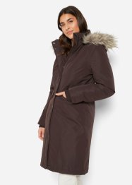 Manteau thermo fonctionnel avec fausse fourrure et capuche, bpc bonprix collection