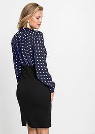 Robe à pois, taille courte, BODYFLIRT boutique