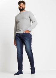 Jean thermo extensible Slim Fit, Tapered, RAINBOW