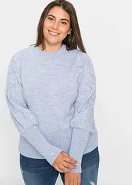 Pull à motif ajouré, bonprix