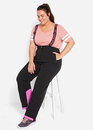 Pantalon de ski thermo avec bretelles amovibles, étanche, Straight, bpc bonprix collection