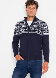 Pull norvégien en coton doux pour la peau, bpc bonprix collection