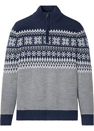 Pull norvégien à col camionneur, bpc bonprix collection