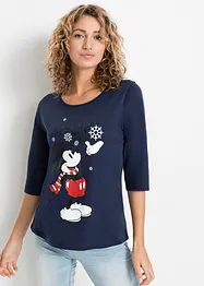 T-shirt manches 3/4 à imprimé Mickey Mouse, Disney