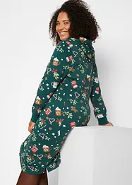 Robe sweat de Noël, bonprix