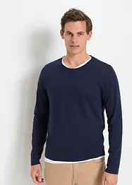 Lot de 3 T-shirts manches longues, bonprix