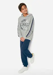 Lot de 2 pantalons de jogging 100% coton, bonprix