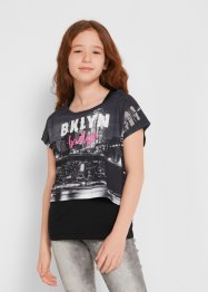 T-shirt fille avec imprimé photo, bpc bonprix collection