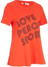 T-shirt de sport en coton bio, manches 1/2, bpc bonprix collection
