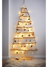 Sapin de Noël à LED avec décorations, bpc living bonprix collection