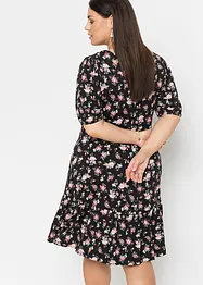 Robe en jersey à manches bouffantes, bonprix