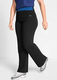 Pantalon de sport en coton, jambes évasées, bonprix