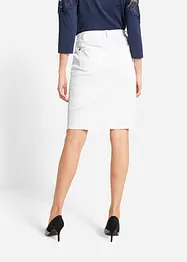 Jupe en jean extensible, bonprix