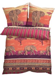 Parure de lit motifs éléphants, bpc living bonprix collection