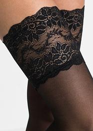 Bas auto-fixants avec dentelle, bpc bonprix collection