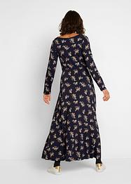 Robe longue imprimée en viscose, manches longues, bpc bonprix collection