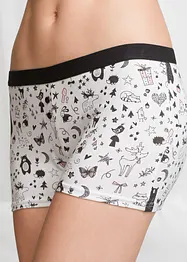 Lot de 4 boxers femme, bonprix