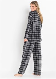 Pyjama tissé en flanelle, bpc bonprix collection