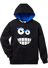 Sweat-shirt à capuche et  imprimé, bonprix