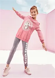 Sweat-shirt oversize fille, bonprix