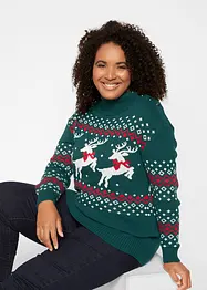 Pull de Noël renne, bonprix