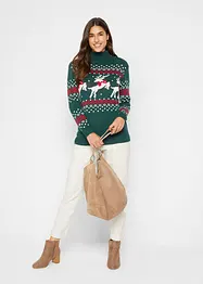 Pull de Noël renne, bonprix