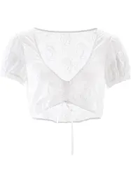 Blouse Dirndl en dentelle, bonprix