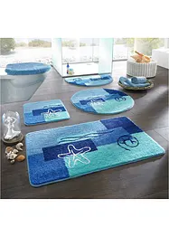 Tapis de salle de bain avec motifs marins, bonprix