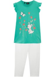 T-shirt fille + legging (Ens. 2 pces.) avec coton bio, bpc bonprix collection