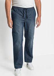 Lot de 2 jeans Regular Fit avec taille élastiquée, Straight, John Baner JEANSWEAR